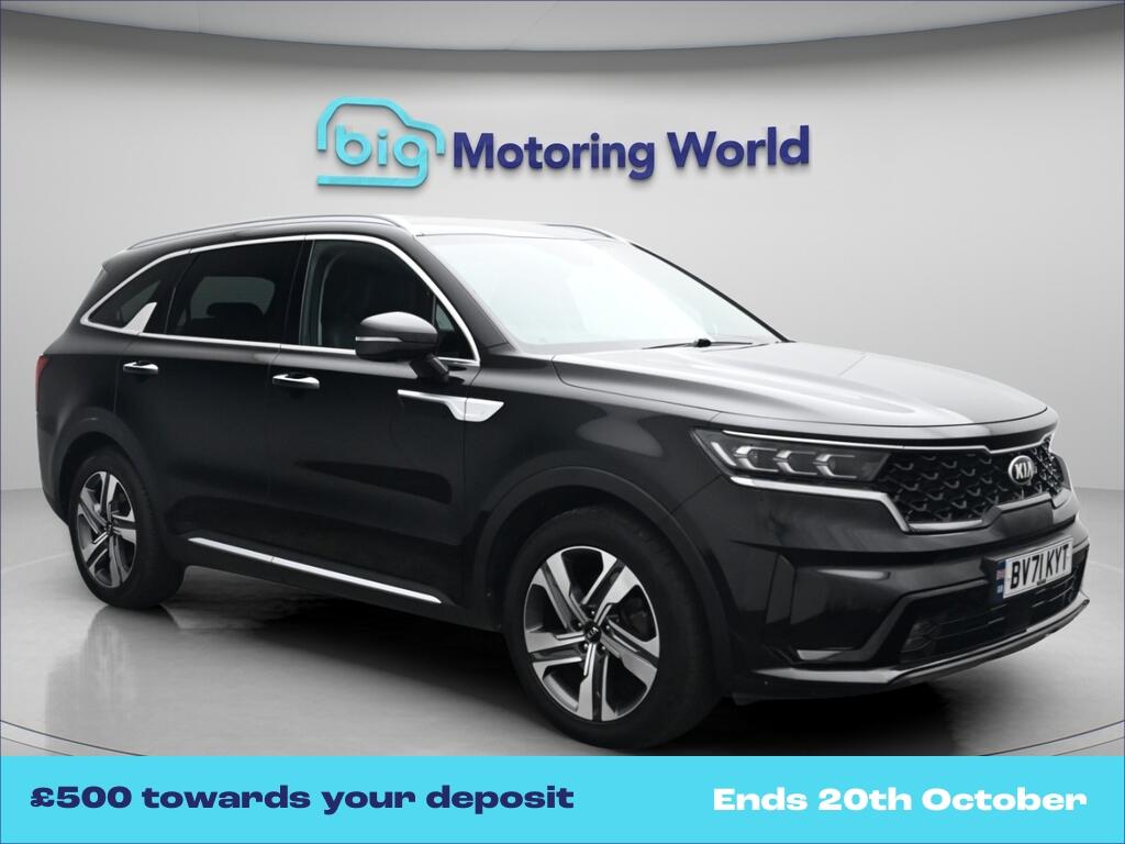  2021 Kia Sorento 1.6 T-gdi Hev 3 5dr Auto   