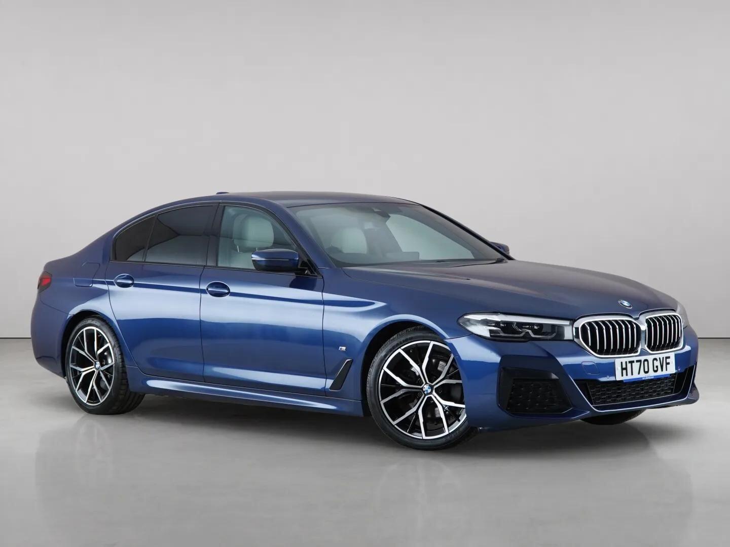 2020 BMW 5 Series in Blue for sale