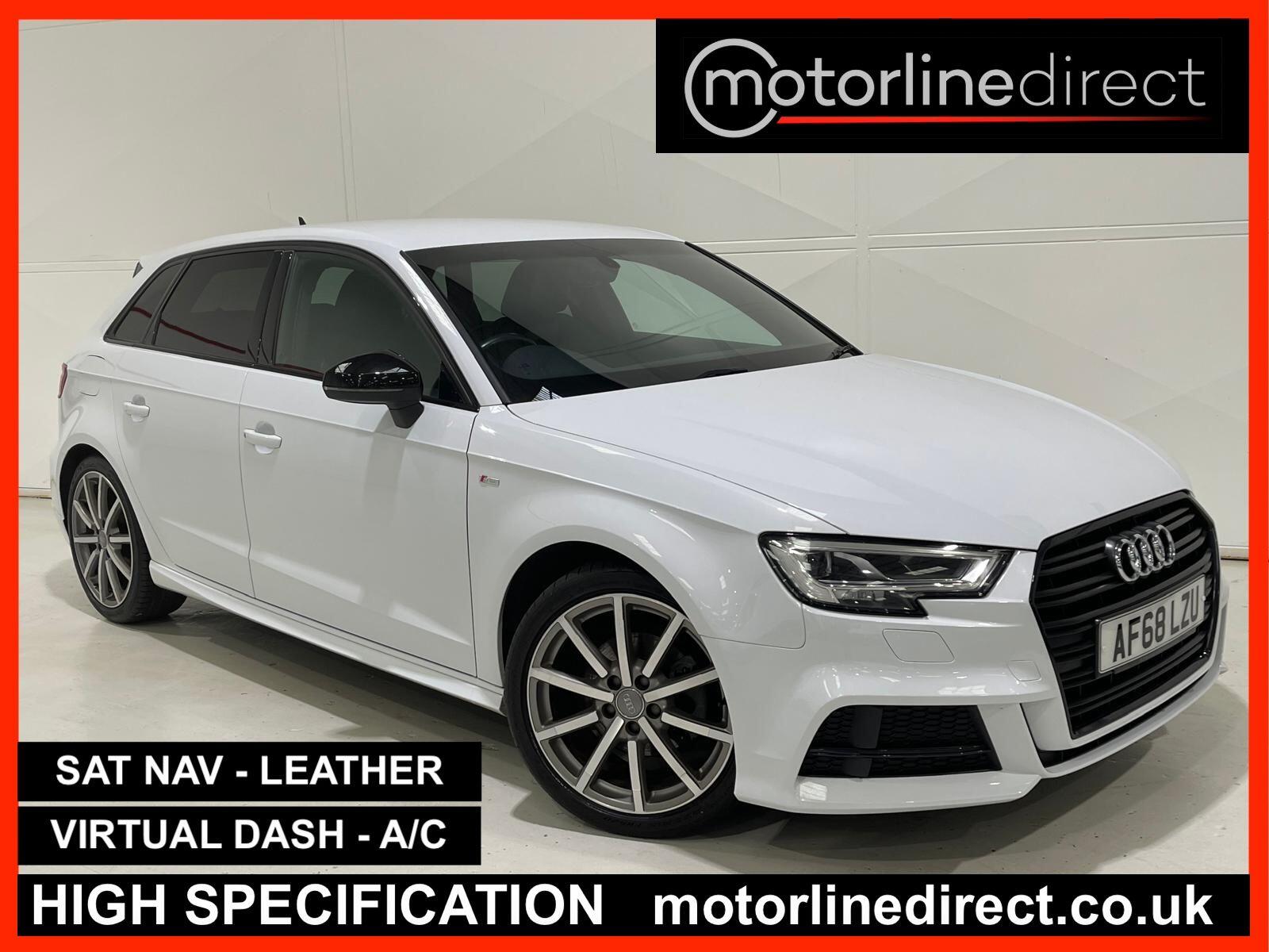 2018 Audi A3 1.0 30 TFSI Black Edition Sportback 5d