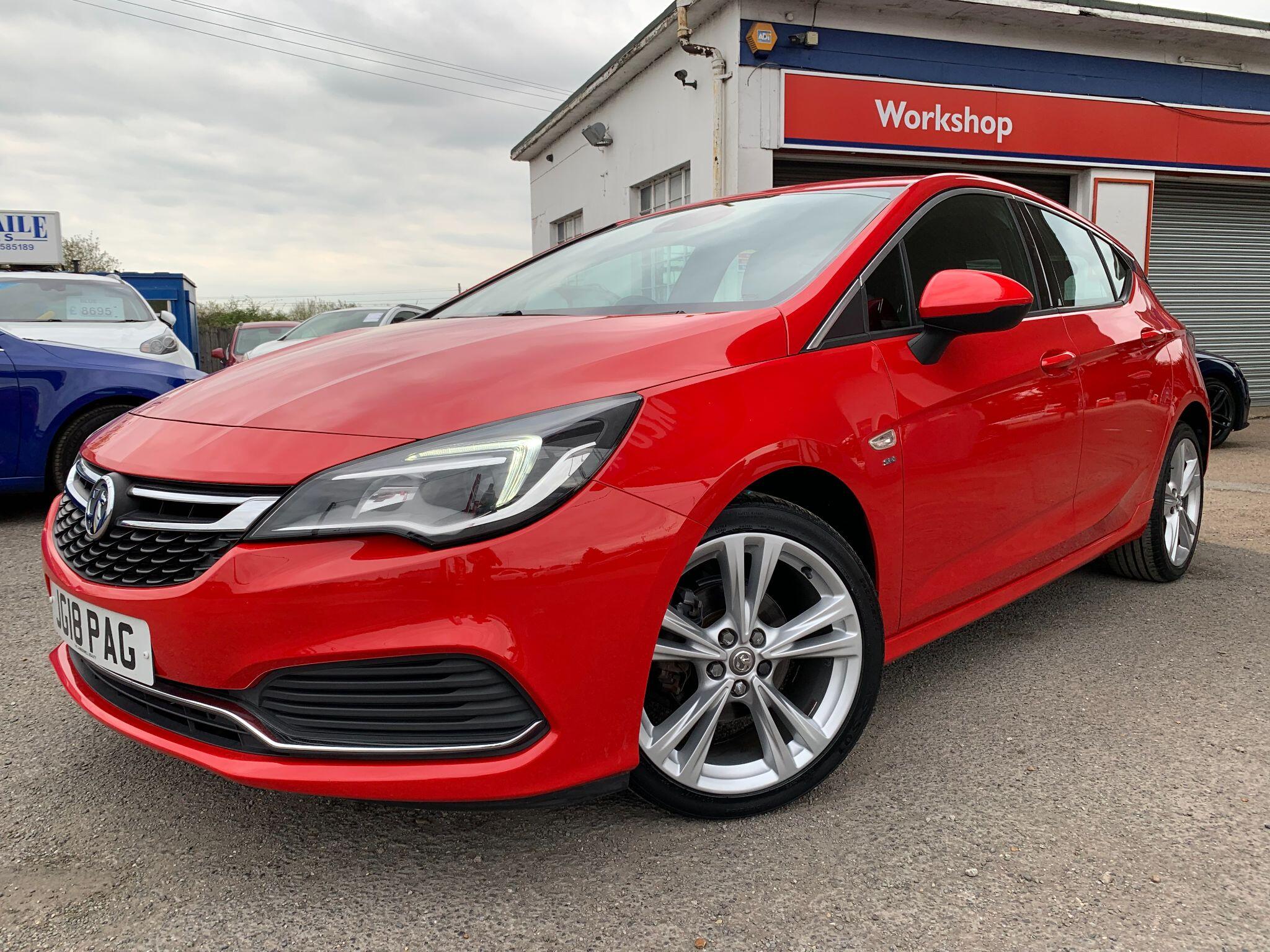 2018 Vauxhall Astra in Red for sale