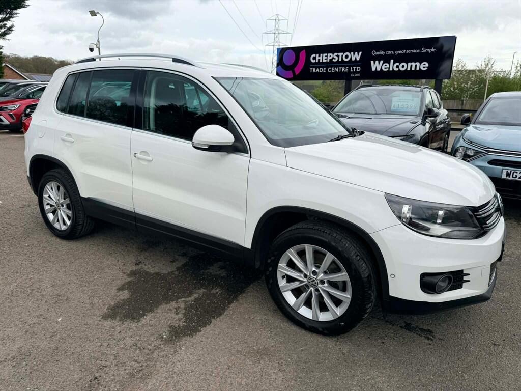 2013 Volkswagen Tiguan in White for sale