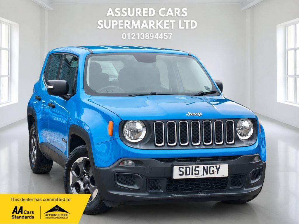 2015 Jeep Renegade in Blue for sale