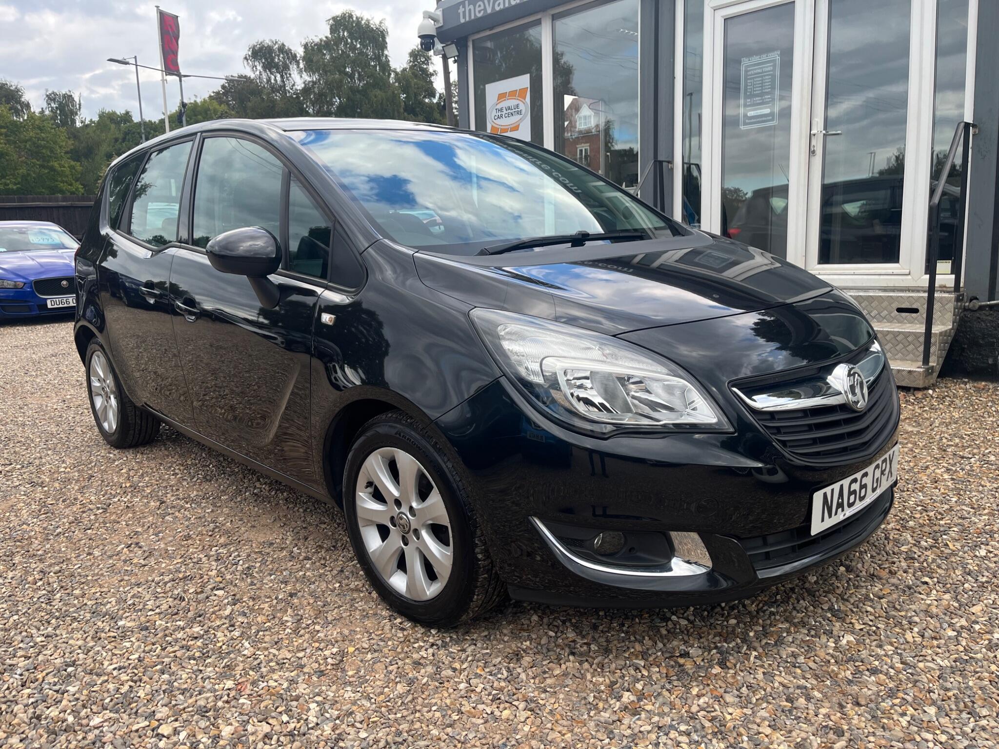 2016 Vauxhall Meriva in Black for sale