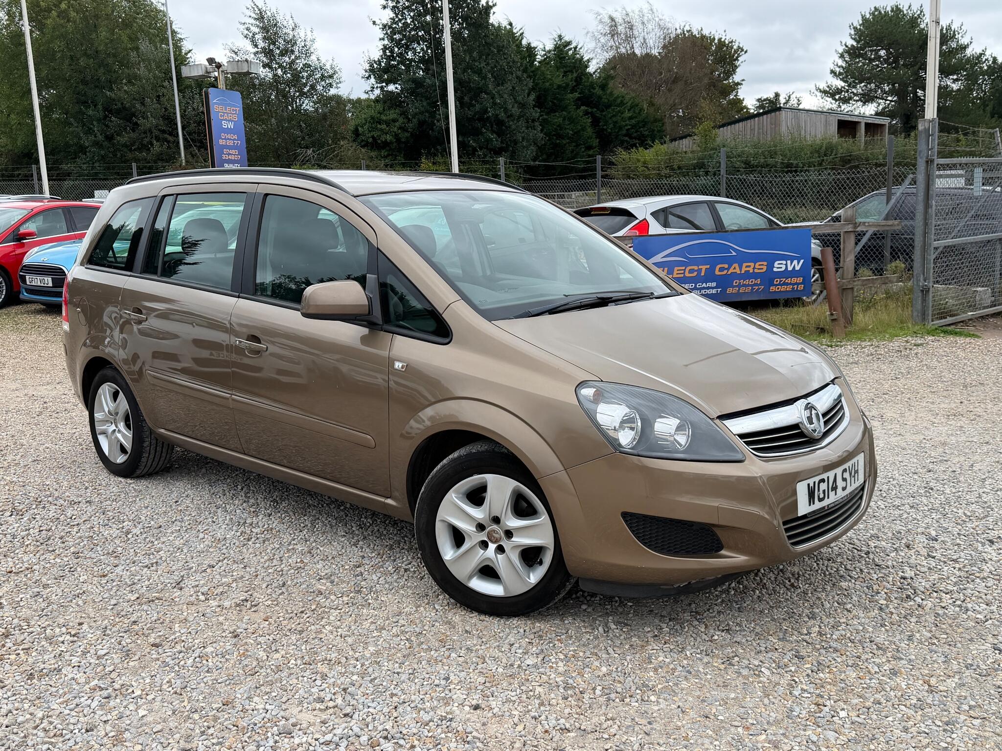2014 Vauxhall Zafira in Brown for sale