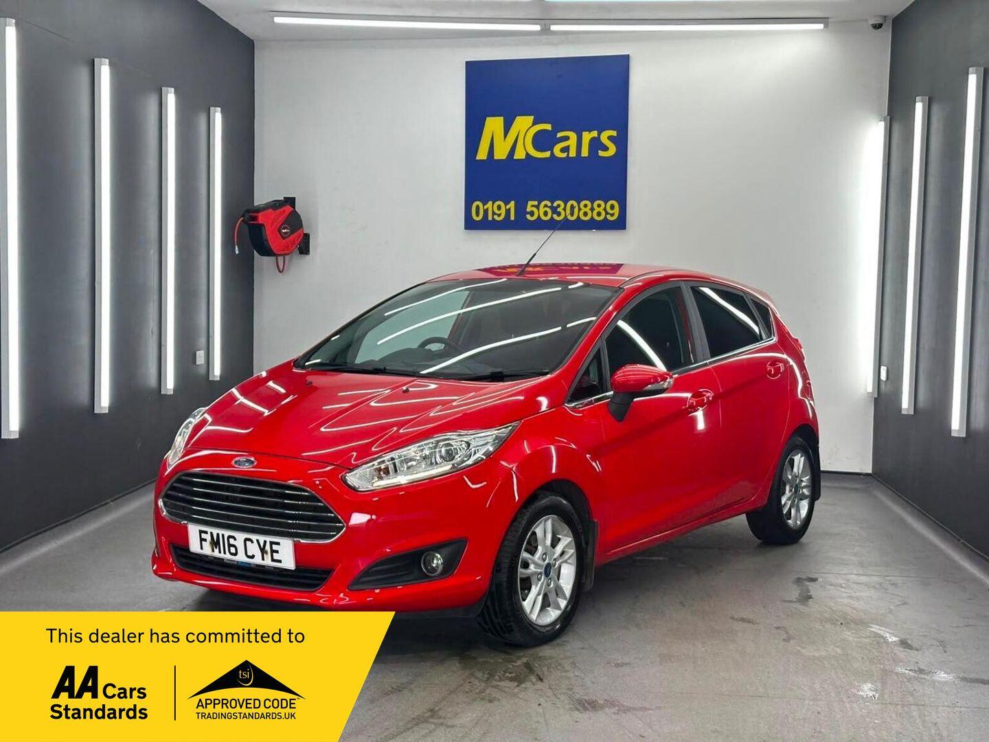 2016 Ford Fiesta in Red for sale
