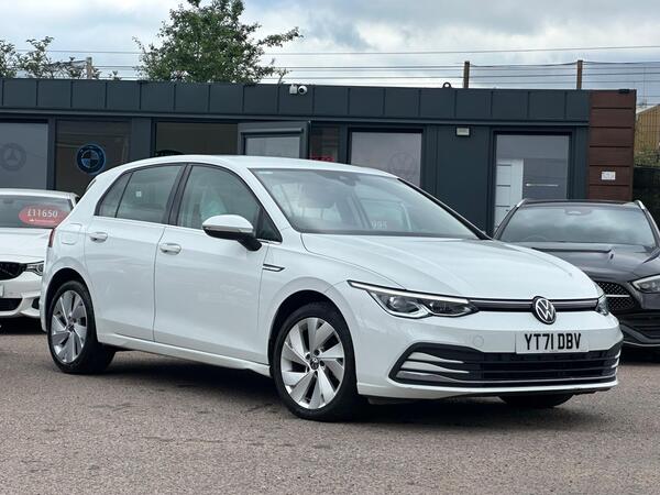 White 2021 Volkswagen Golf Hatchback Front-wheel drive Automatic
