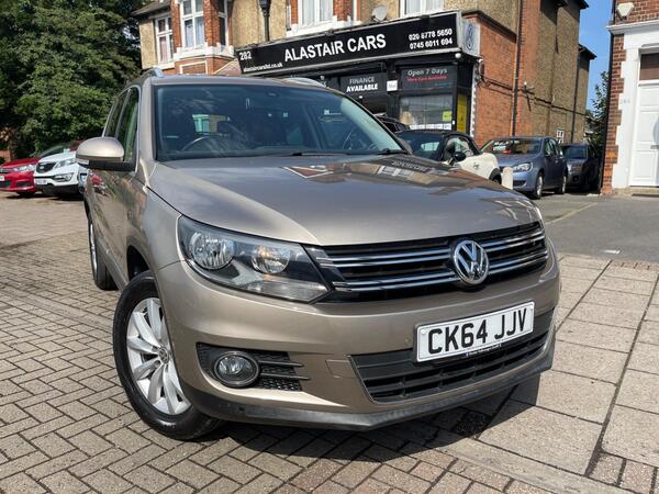 Brown (Beige) 2014 Volkswagen Tiguan All-wheel drive Manual