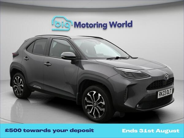 Grey 2023 Toyota Yaris Cross Estate Front-wheel drive Automatic