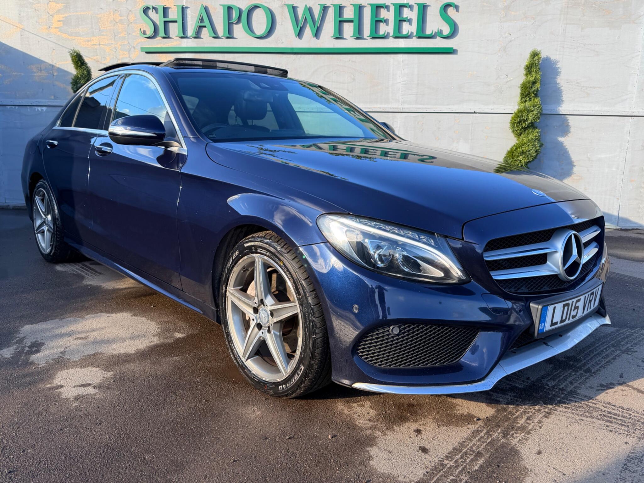 2015 Mercedes-Benz C-Class 2.0 C200 AMG Line (184ps) (Premium Plus)(s/s) Saloon 4d 7G-Tronic Plus