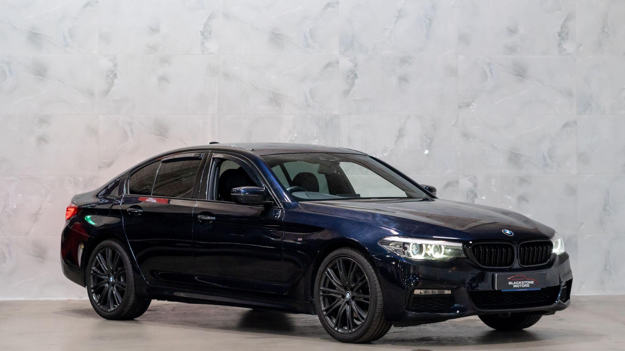 2017 BMW 5 Series in Black for sale