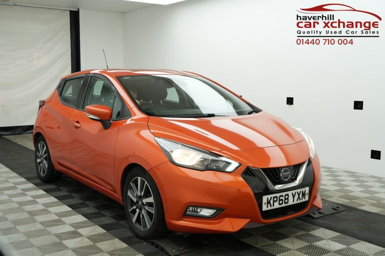 2018 Nissan Micra in Orange for sale