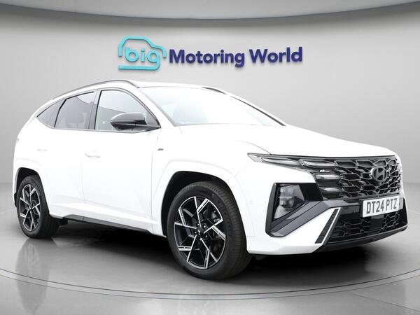 White 2024 Hyundai Tucson SUV/Crossover Front-wheel drive Automatic