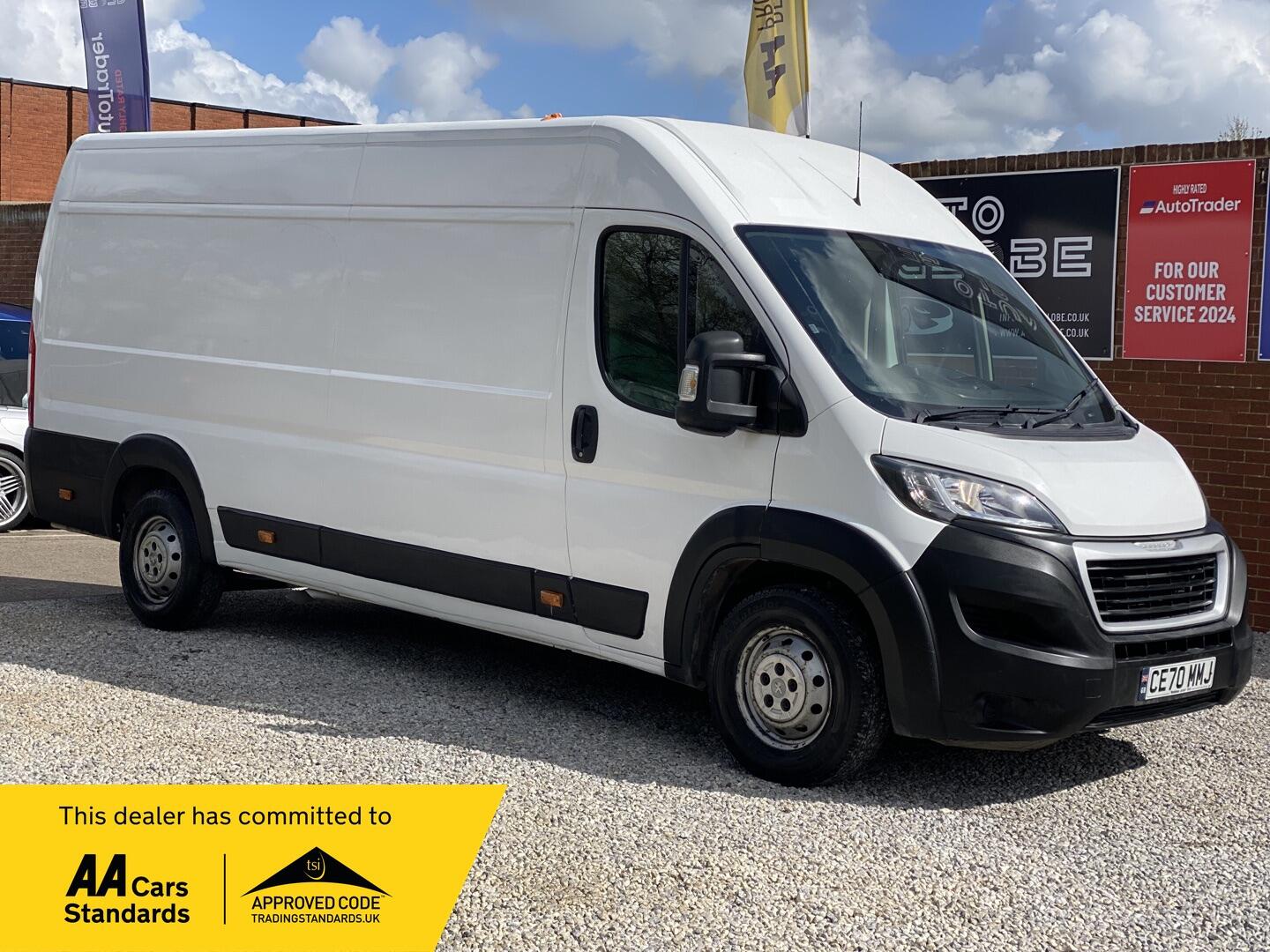 2021 Peugeot Boxer 2.2 BlueHDi Professional 435 L4 H2 (140bhp)(EU6dT)