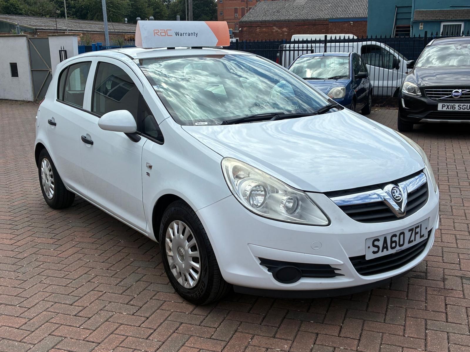 2010 Vauxhall Corsa in White for sale
