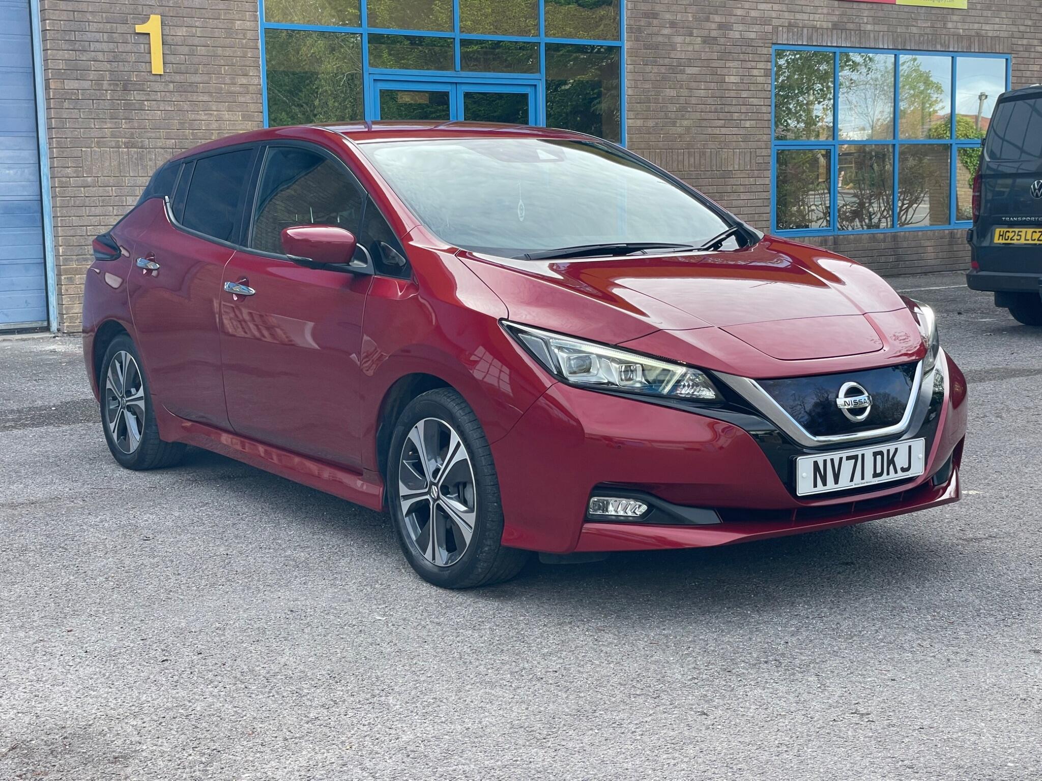 2021 LEAF TEKNA 40 HATCHBACK 5DR 2021 AUTOMATIC RANGE 168 MILES ODOMETER 22818 MILES... photo