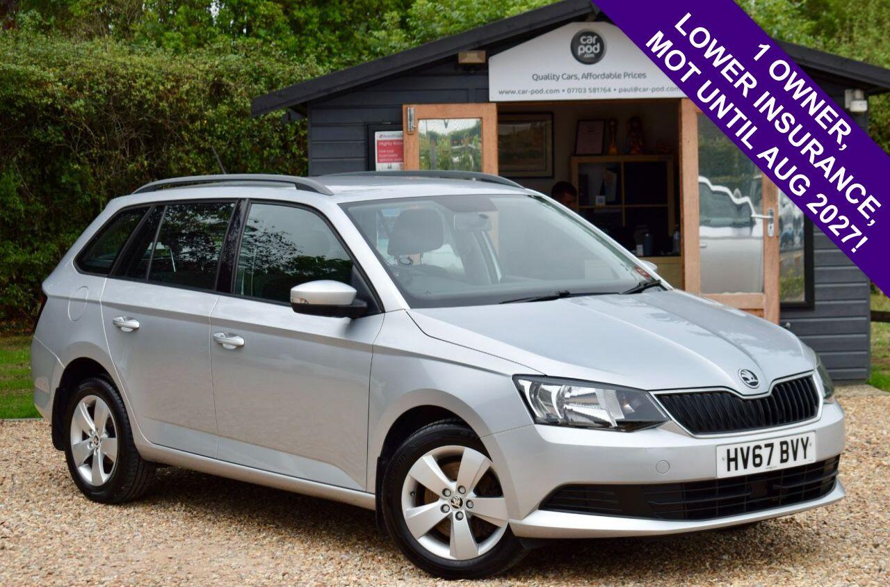 2017 Skoda Fabia in Silver for sale