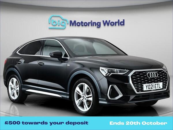 Black 2021 Audi Q3 SUV/Crossover Front-wheel drive Manual