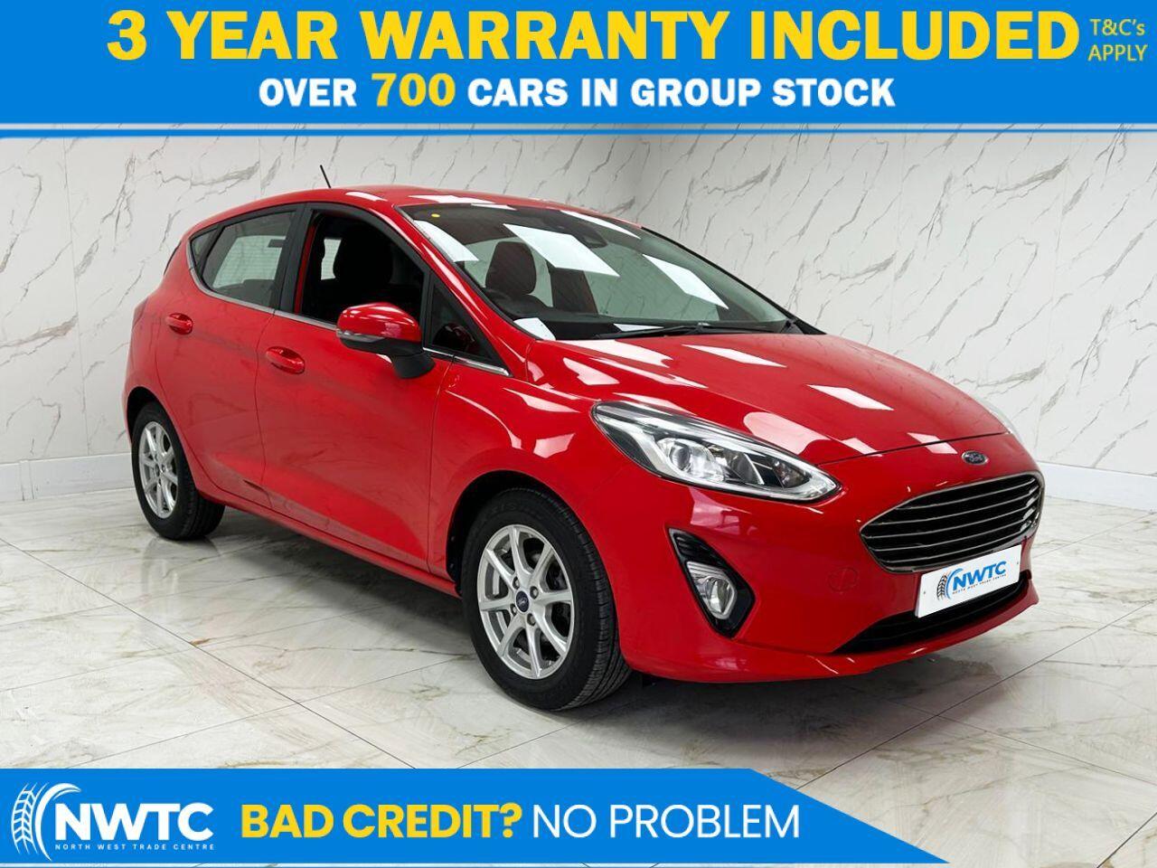 2018 Ford Fiesta in Red for sale