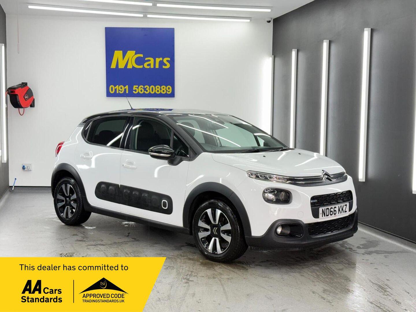2017 Citroen C3 in White for sale