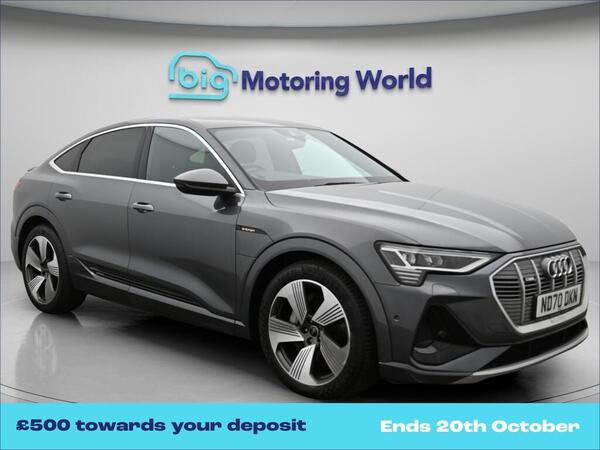 Grey 2020 Audi E-Tron SUV/Crossover All-wheel drive Automatic