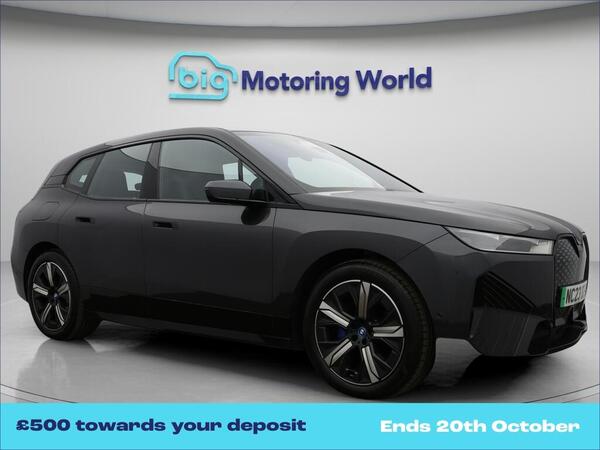 Grey 2023 BMW iX SUV/Crossover All-wheel drive Automatic