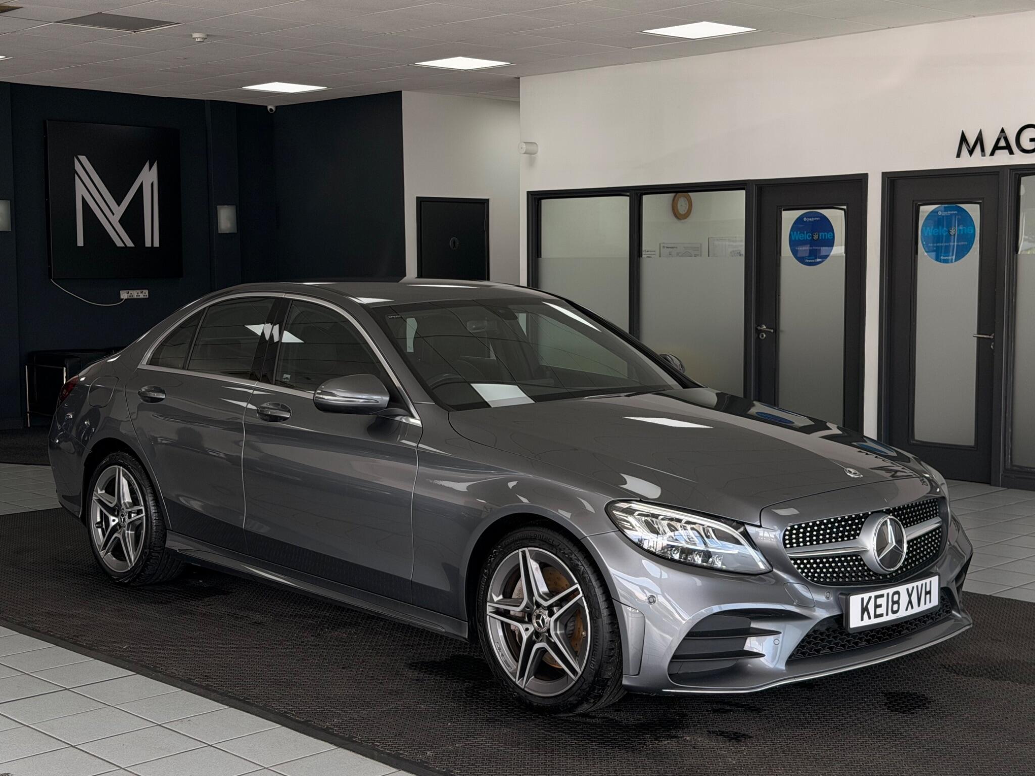 2018 Mercedes-Benz C-Class in Grey for sale