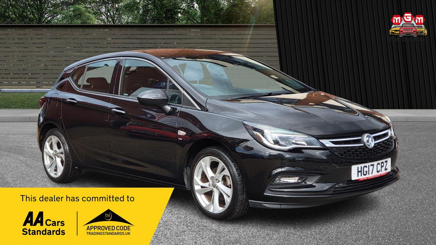 2017 Vauxhall Astra in Black for sale