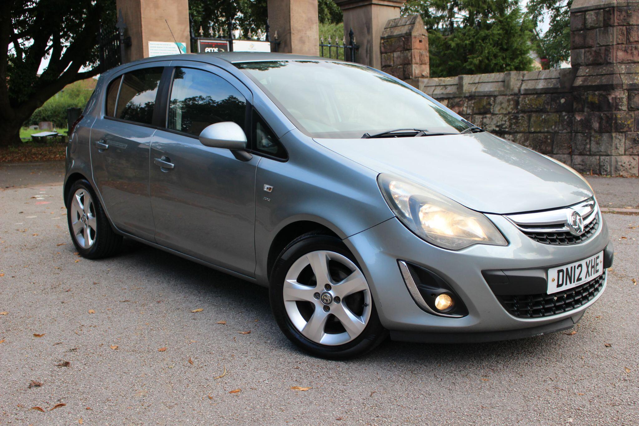 2012 Vauxhall Corsa in Silver for sale