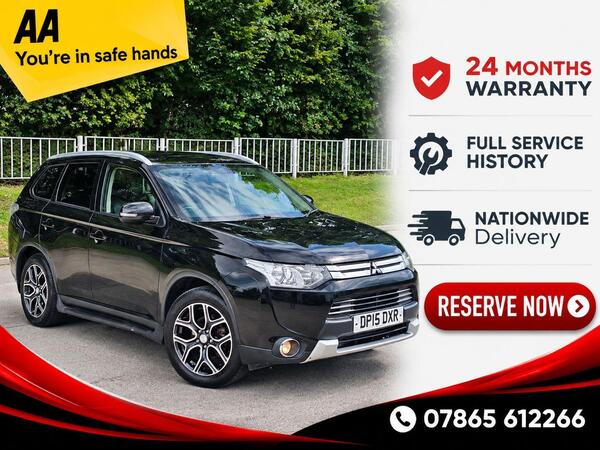 2015 Mitsubishi Outlander 2.2 Di-d Gx3 5dr Auto