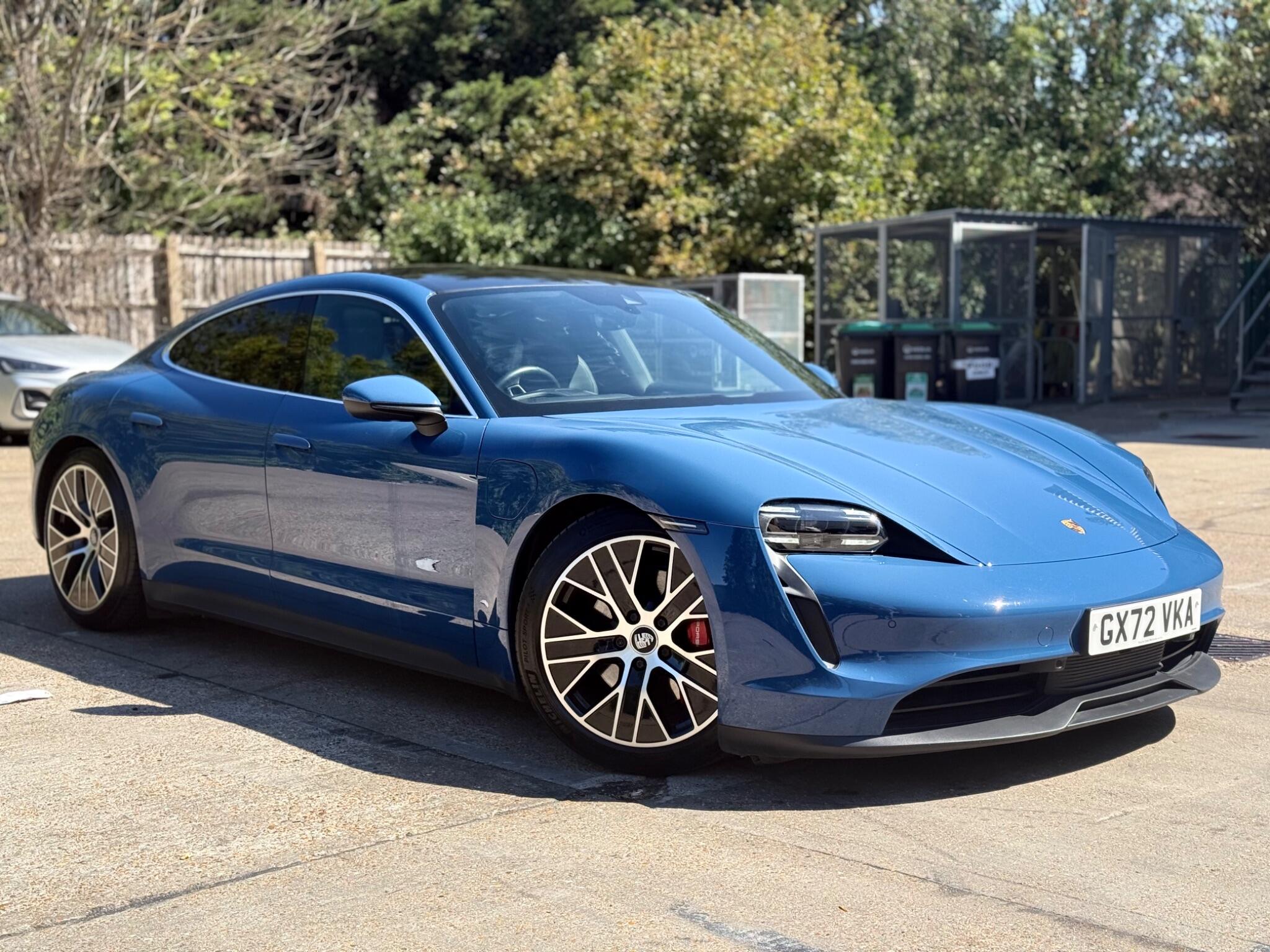2022 Porsche Taycan in Blue for sale
