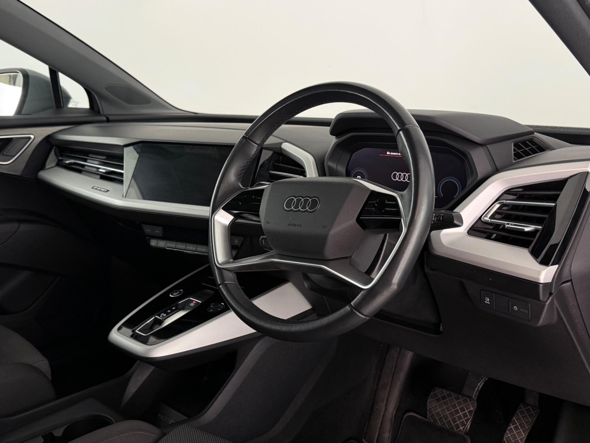 Audi Q4 E-Tron view 3