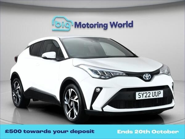 White 2022 Toyota C-HR Hatchback Front-wheel drive Automatic