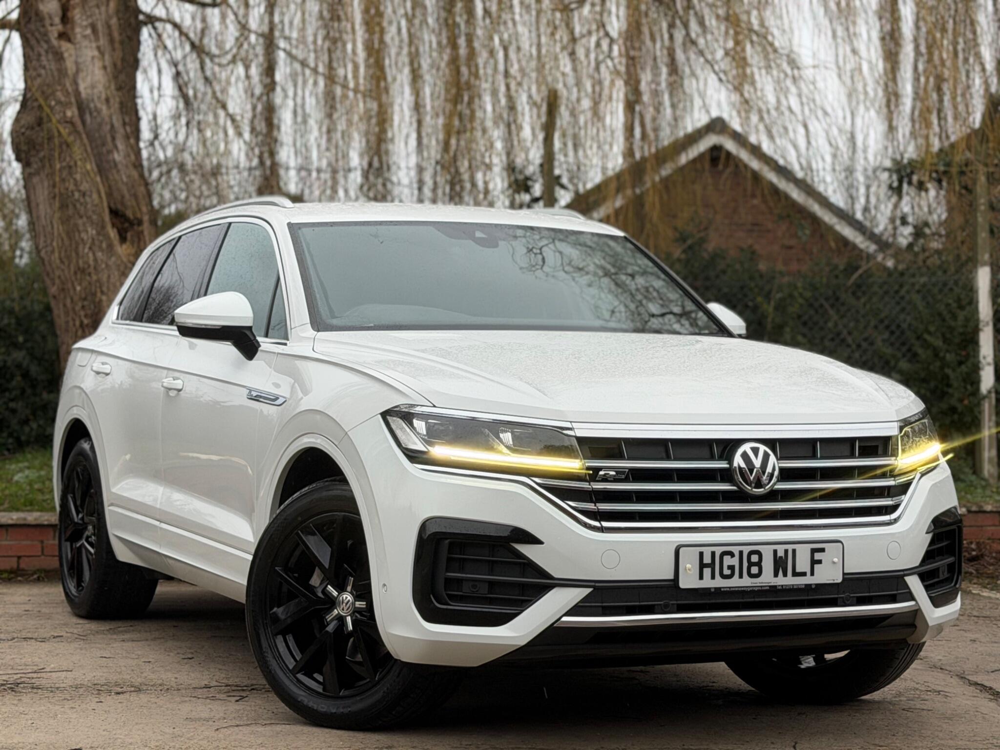 2018 Volkswagen Touareg in White for sale