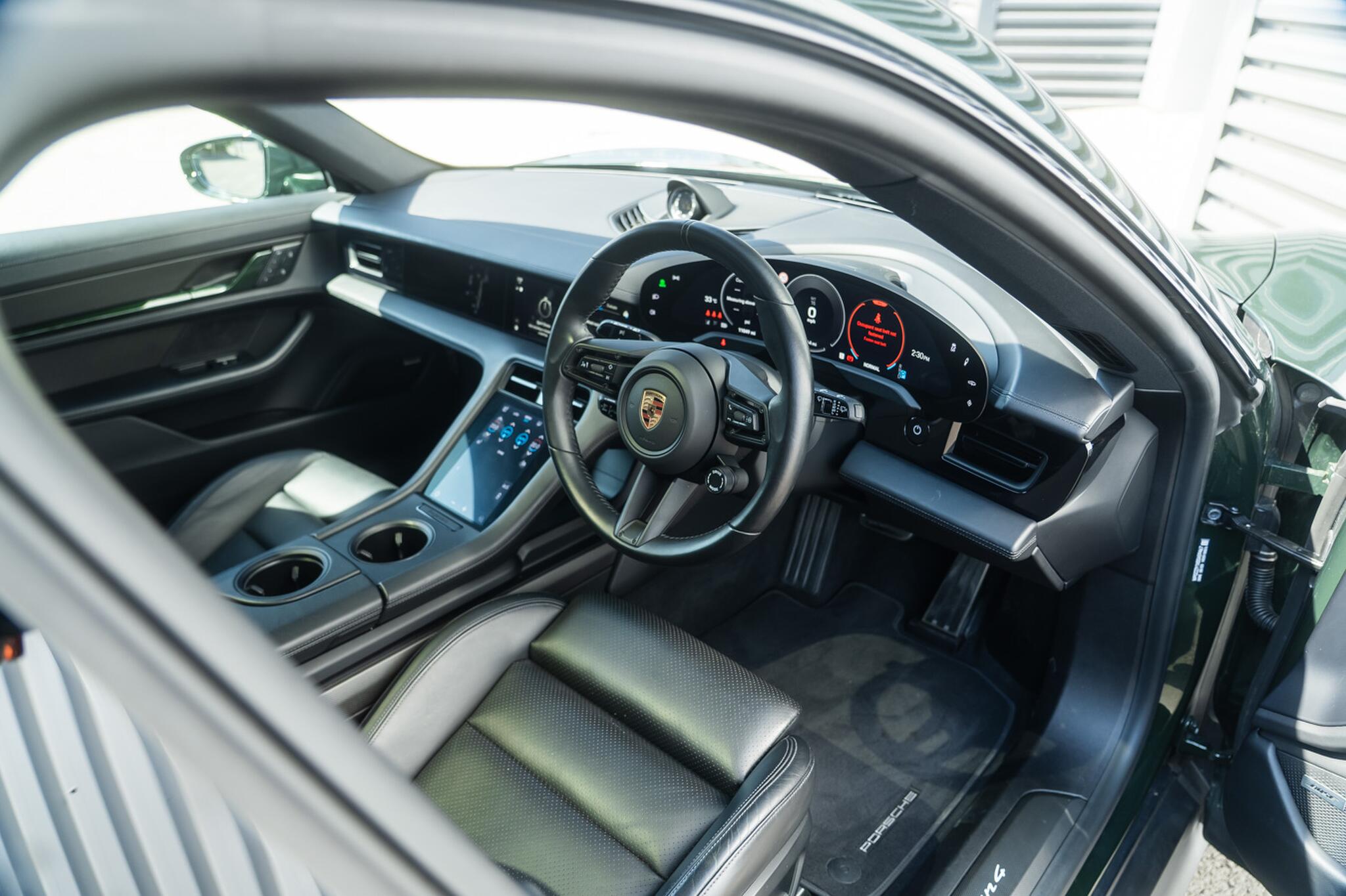 Porsche Taycan view 3