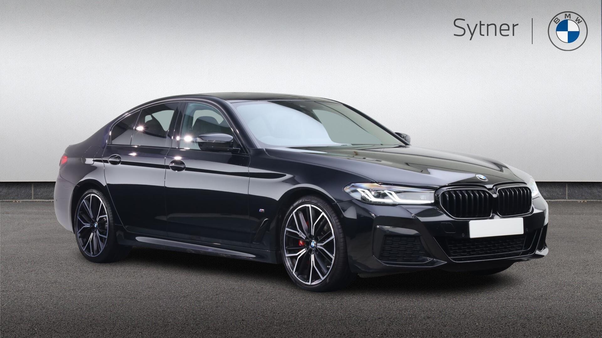 2022 BMW 5 Series in Black for sale