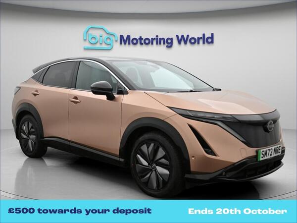 Brown (Bronze) 2022 Nissan Ariya Hatchback Front-wheel drive Automatic