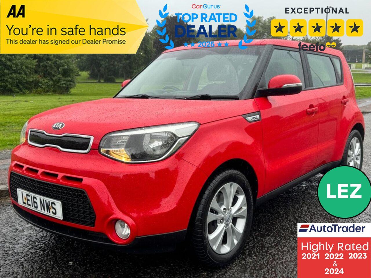 2016 Kia Soul in Red for sale