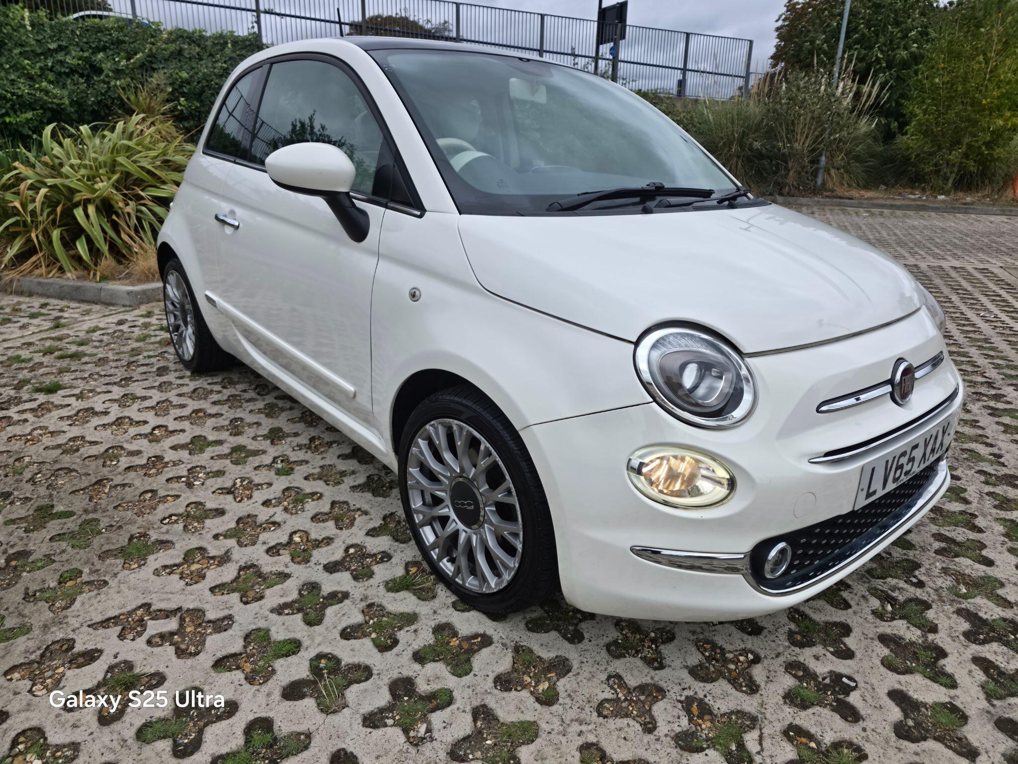 2015 Fiat 500 in White for sale