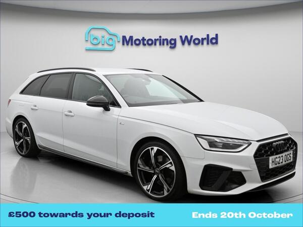 White 2023 Audi A4 Estate Front-wheel drive Automatic