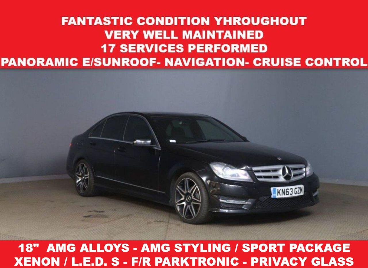 2013 Mercedes-Benz C-Class in Black for sale