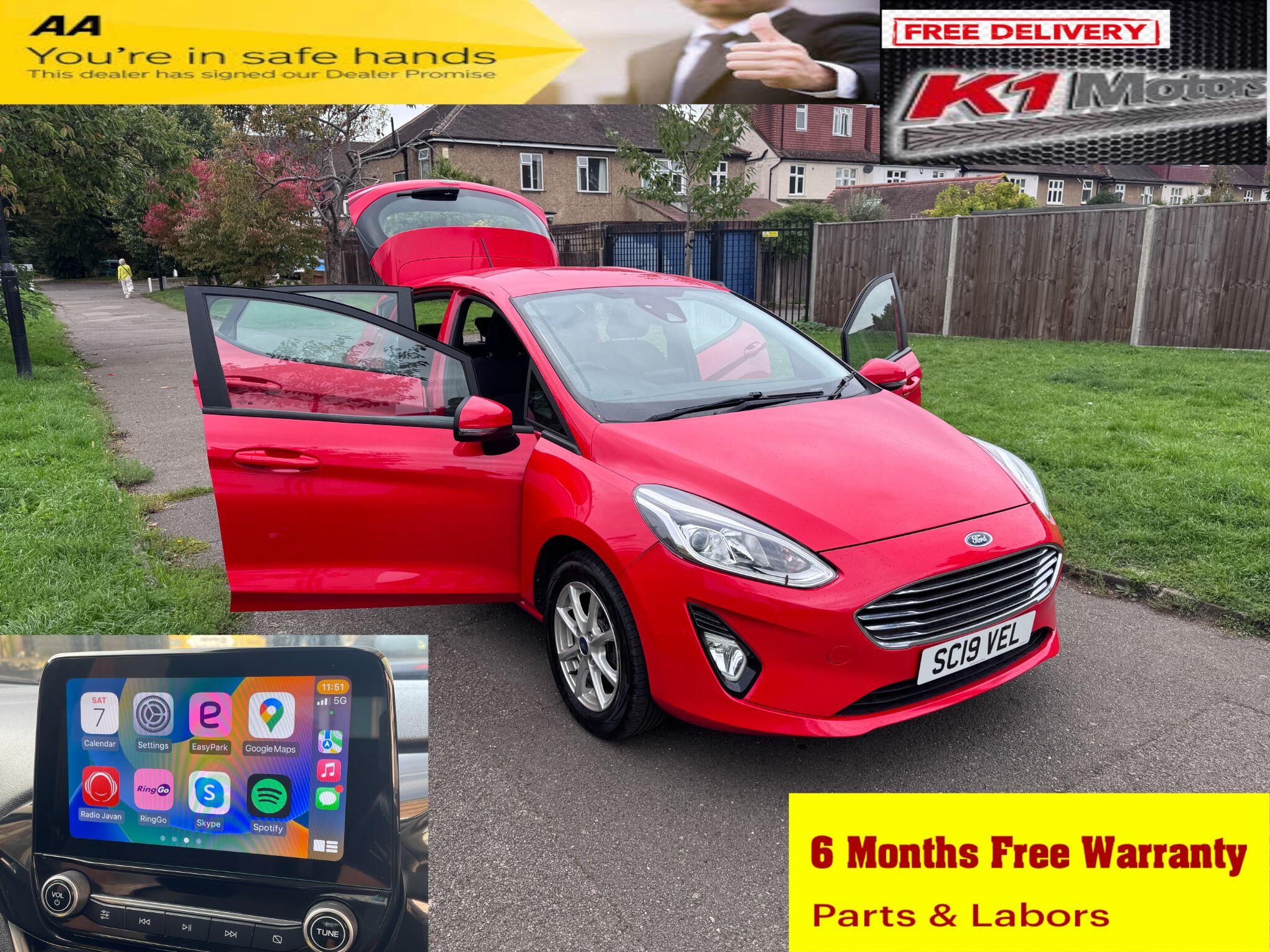 2019 Ford Fiesta 1.1 Ti-VCT Zetec Euro 6 (s/s) 5dr • 42,000 miles image 1