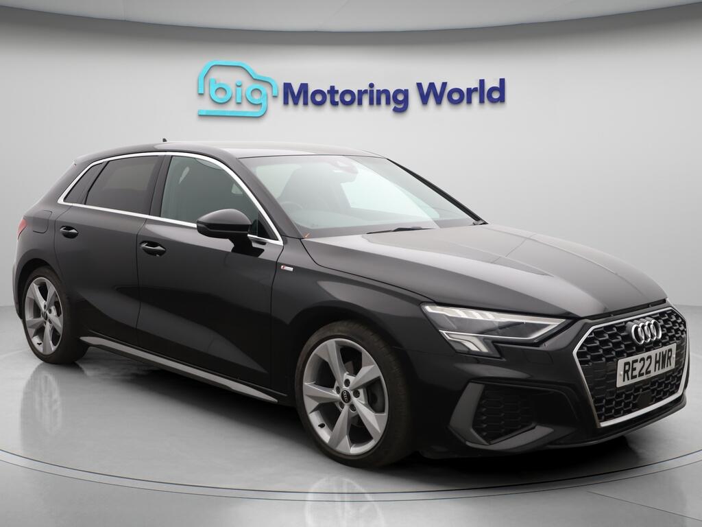 2022 Audi A3 1.5 35 TFSI S Line Sportback 5d Tronic