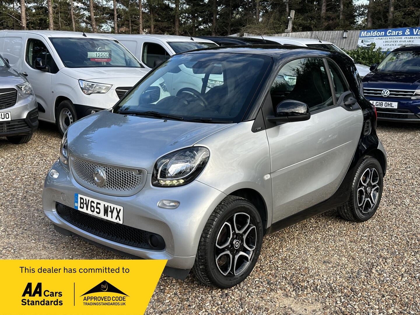 2015 Smart Fortwo in Silver for sale