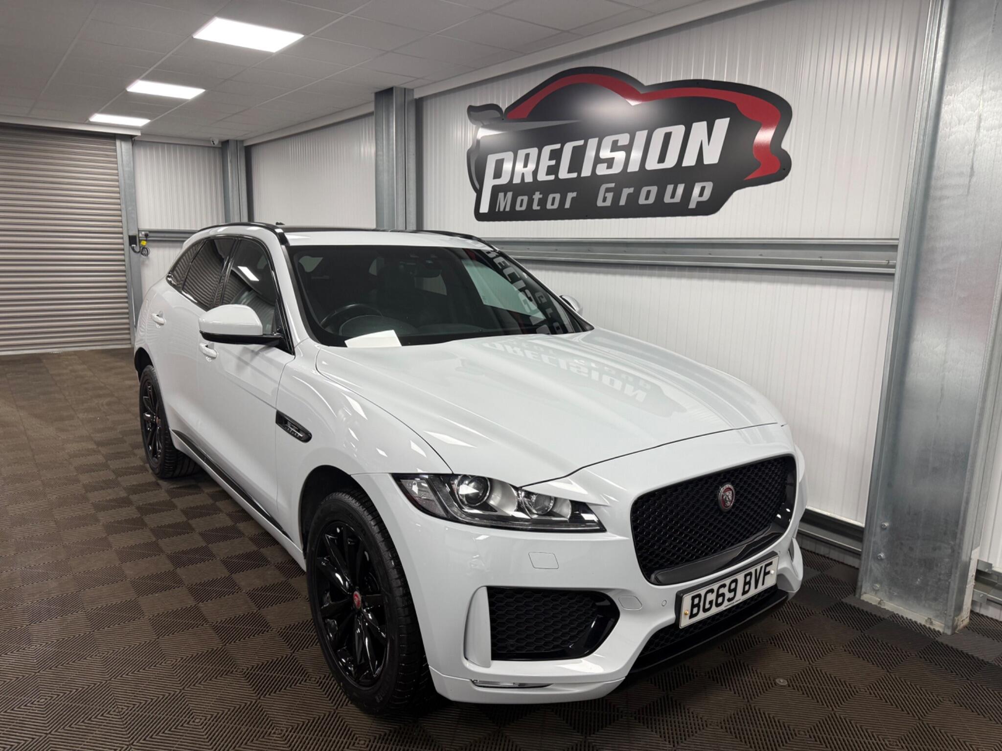 2019 Jaguar F-Pace in White for sale
