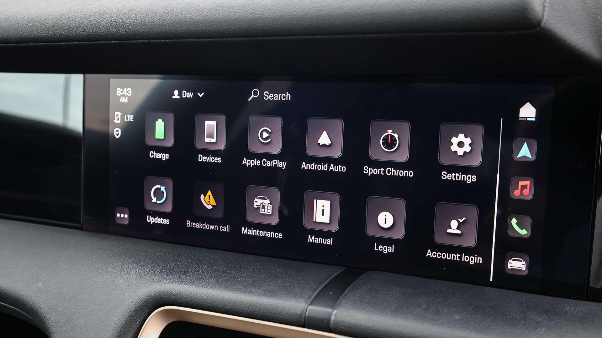 Porsche Taycan view 22