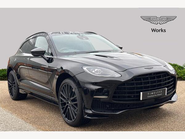 Black 2022 Aston Martin DBX Estate All-wheel drive Automatic