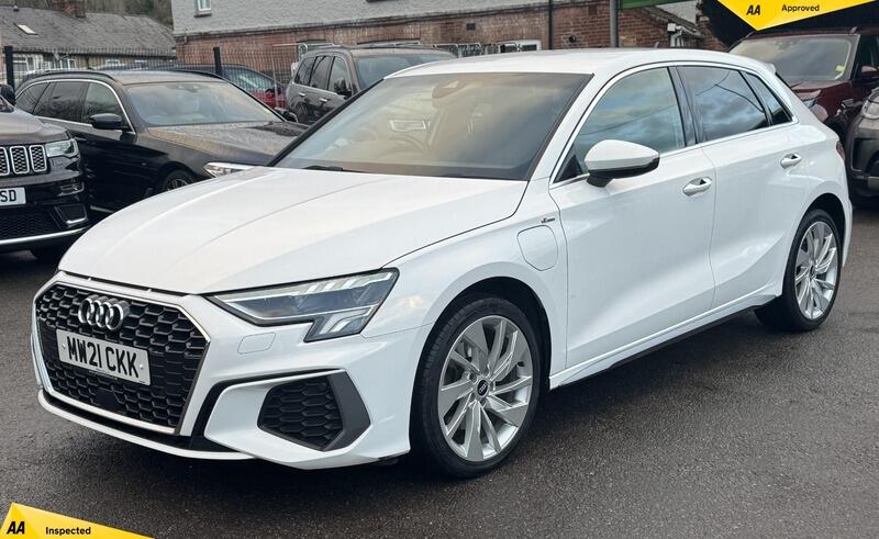 2021 Audi A3 1.4 TFSIe 40 S line Sportback S Tronic Euro 6 (s/s) 5dr 13kWh • 69,000 miles image 1