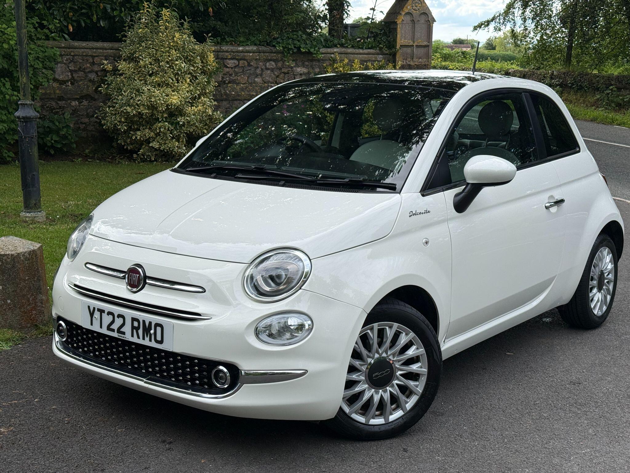 2022 Fiat 500 in White for sale