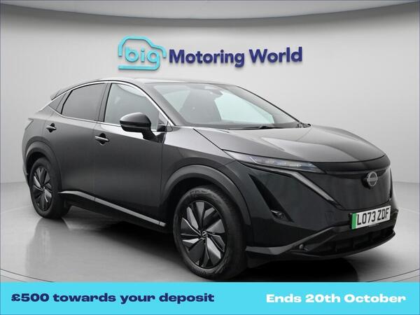Green 2023 Nissan Ariya Hatchback Front-wheel drive Automatic