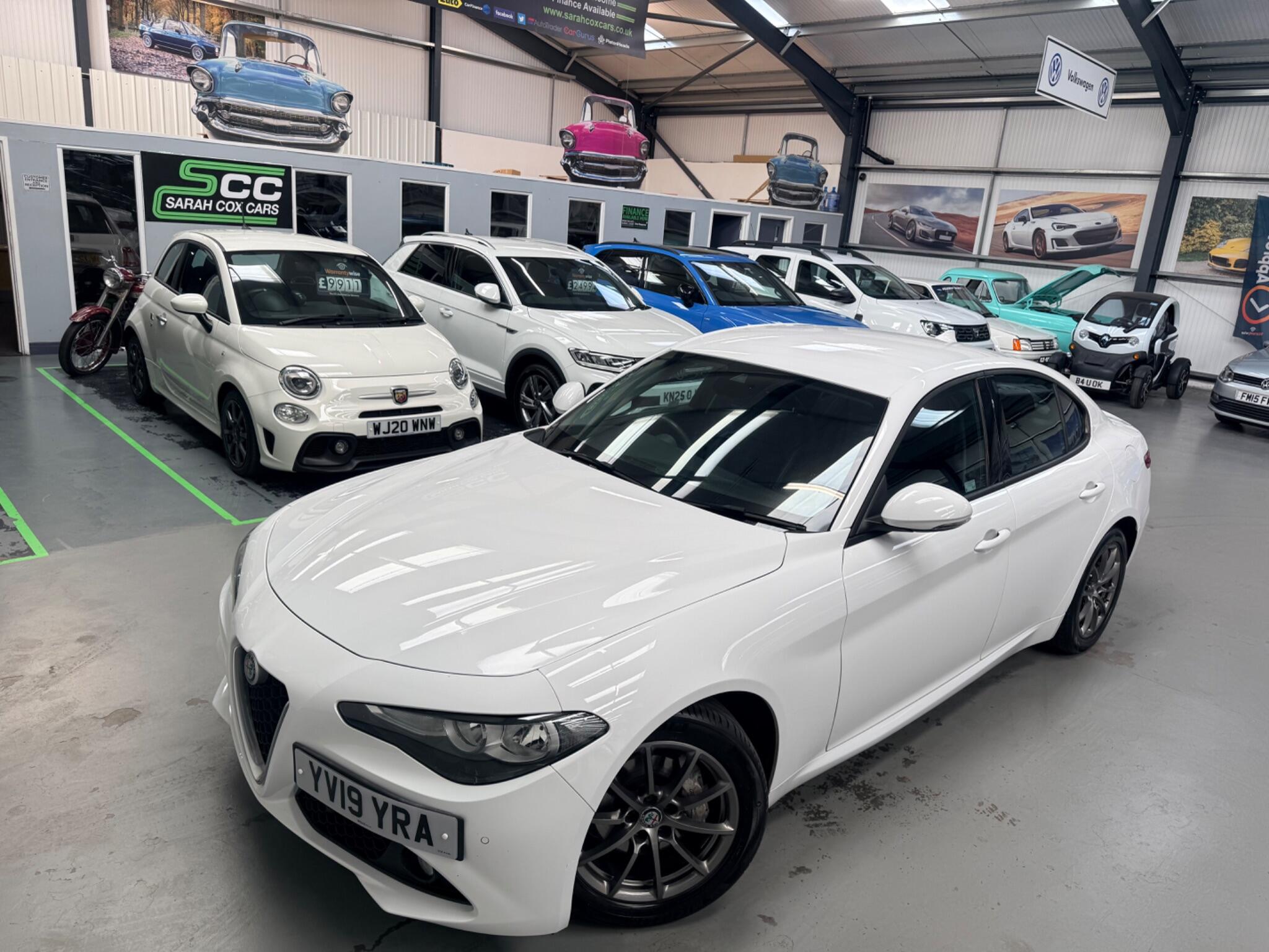 2019 Alfa Romeo Giulia in White for sale